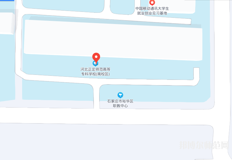 河北正定師范高等?？茖W(xué)校南校區(qū)2023年地址在哪里 